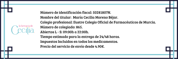 Cuadro de información Distafarma